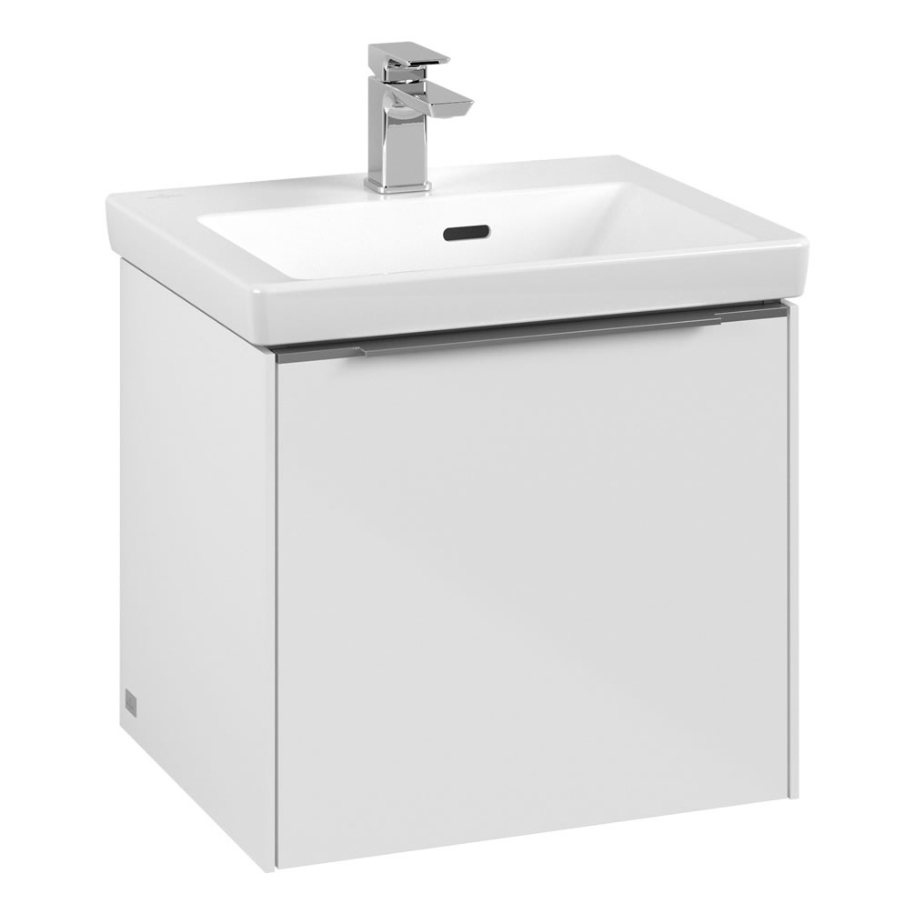Cutout image of Villeroy & Boch Subway 3.0 White 500mm Wall-Hung Basin Vanity Unit